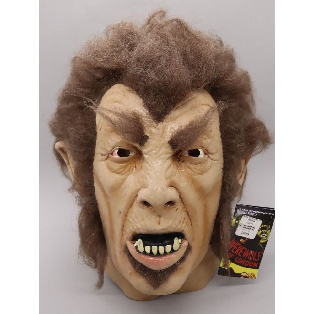 Universal Monsters Werewolf of London Latex Mask Trick or Treat Studios NWT b